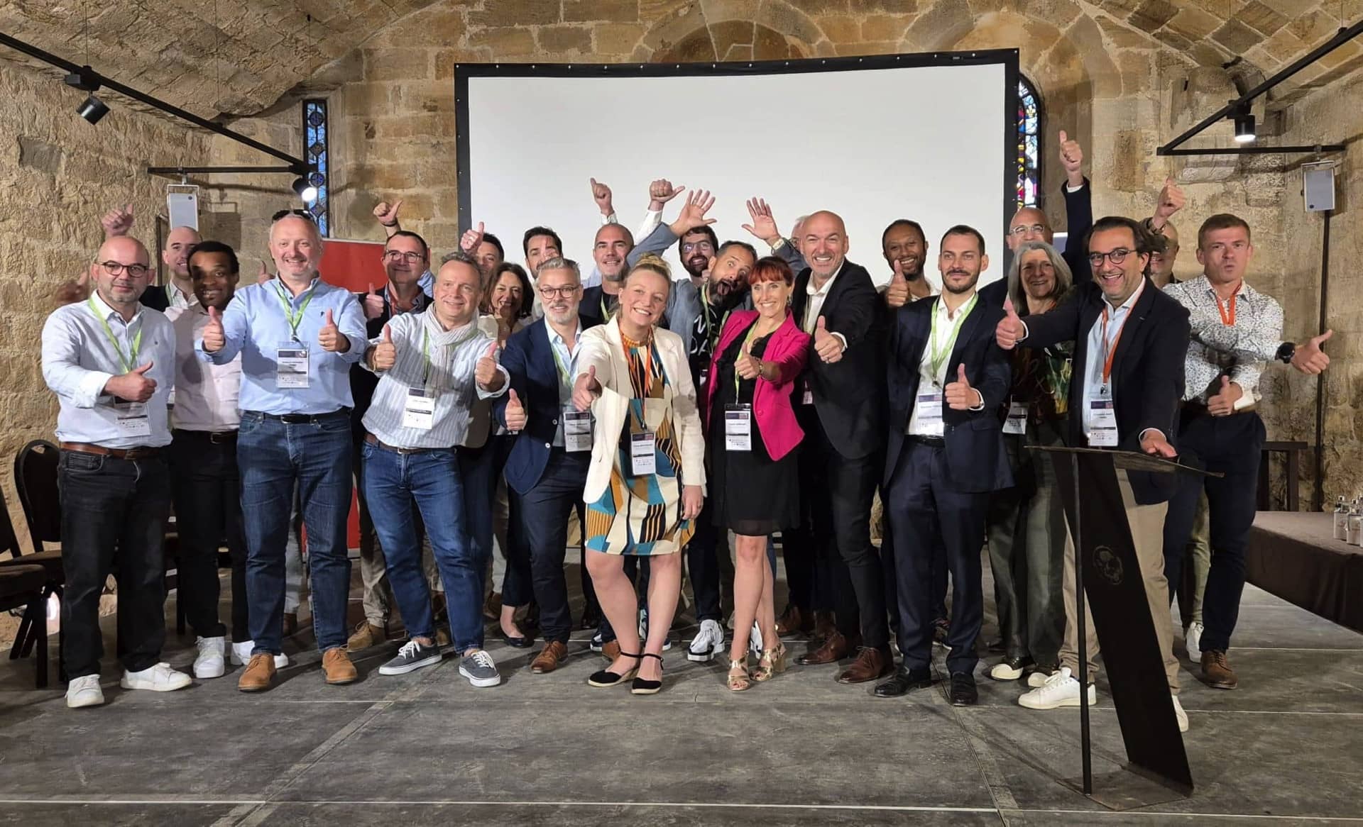 Photo des personnes élues au conseil d'administration de Digital 113 en 2024