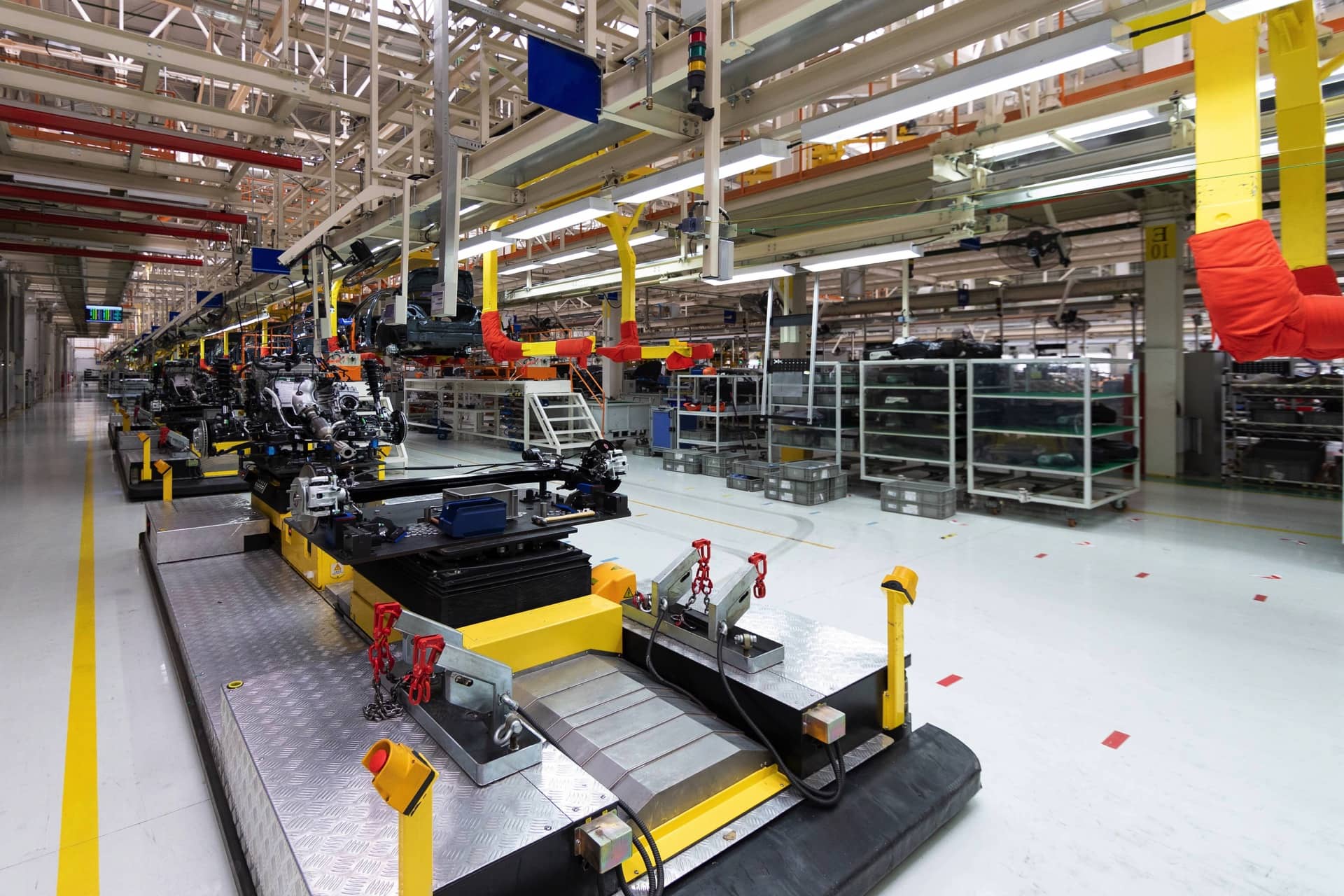 Usine d'assemblage dans l'industrie
