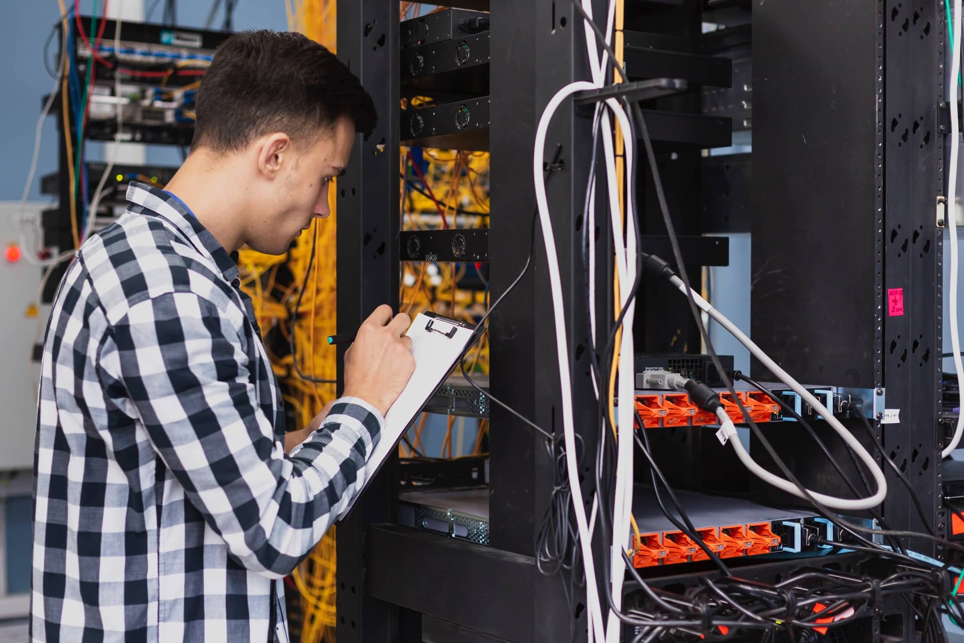 Technicien intervenant en milieu industriel