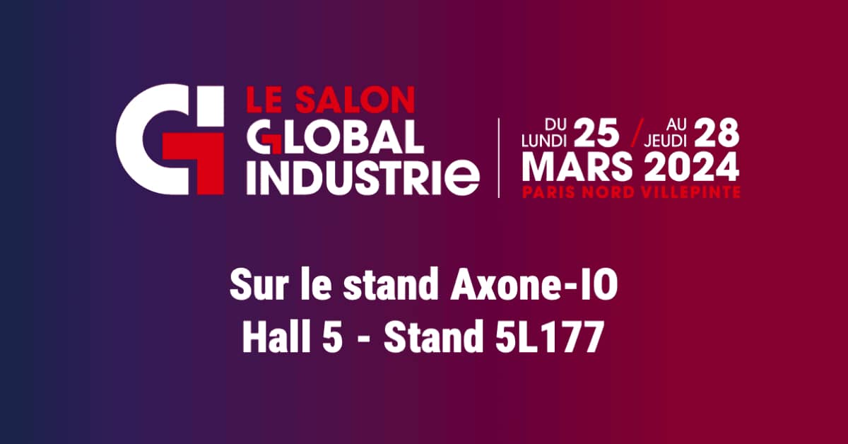 Affiche du salon Global Industrie 2024
