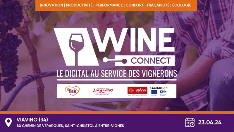 Affiche du salon Wine Connect 2024